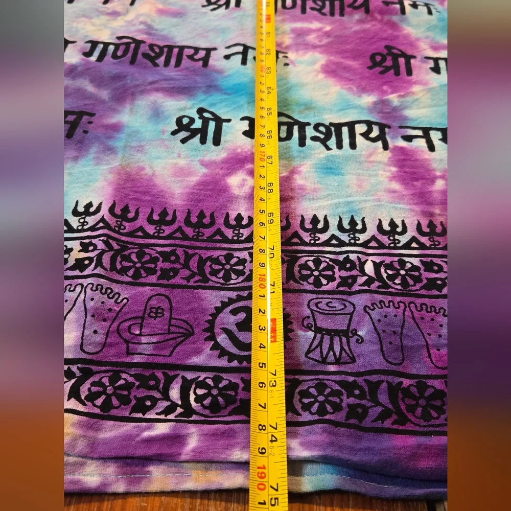 Boho Hippie Spiritual Ganesha Wall Tapestry Authentic & Vibrant Made in India
